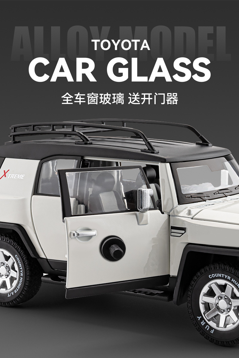 Оригинальная версия позволяет toyota FJ collection коллекционировать фигурные фигурные фигуры с помощью звукового света pic 9