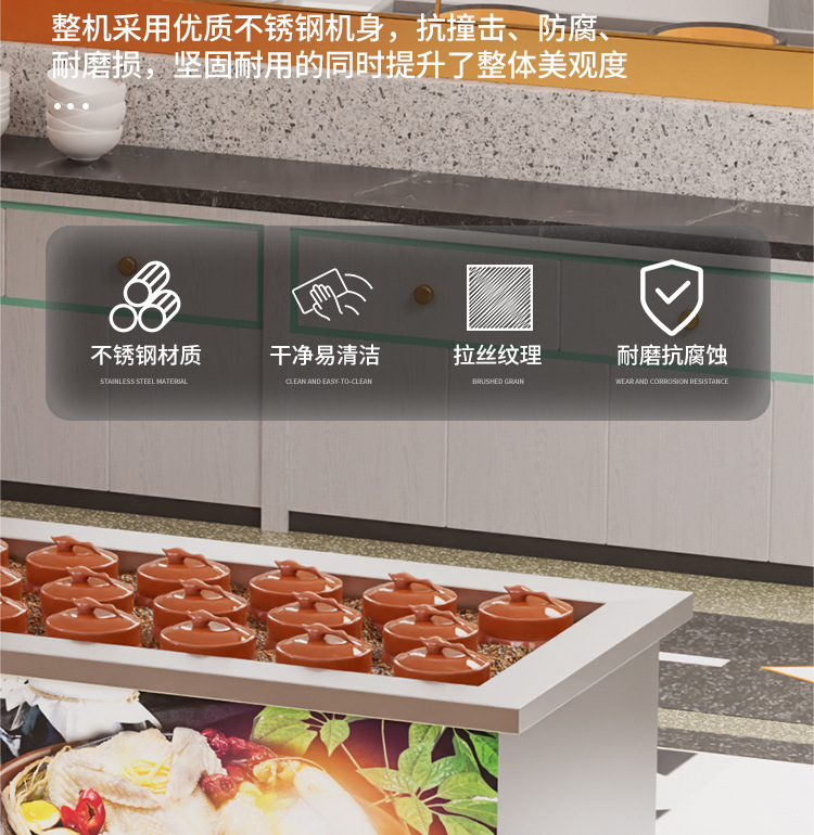 Commercial electric soup stewing stove, special high soup stove for canteens and hotels, large-capacity energy-saving soup and porridge stove equipment manufacturer wholesale pic 16