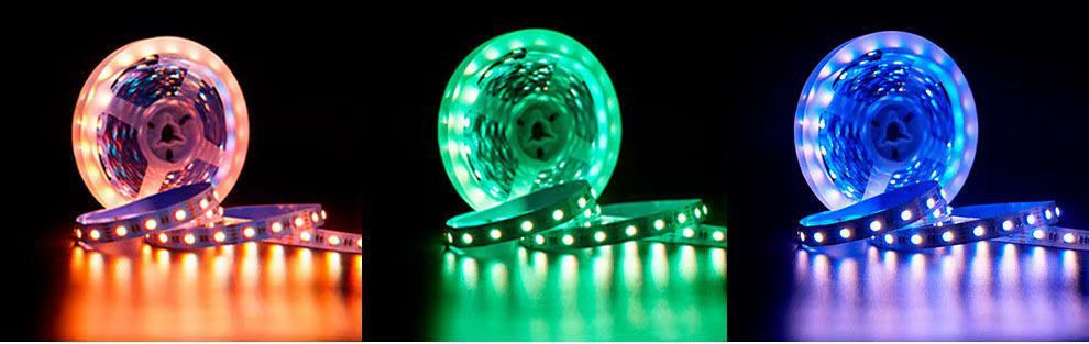 rgbcw智能幻彩灯带24伏自粘RGBW七彩RGBCW全彩变色led贴片软灯条详情8