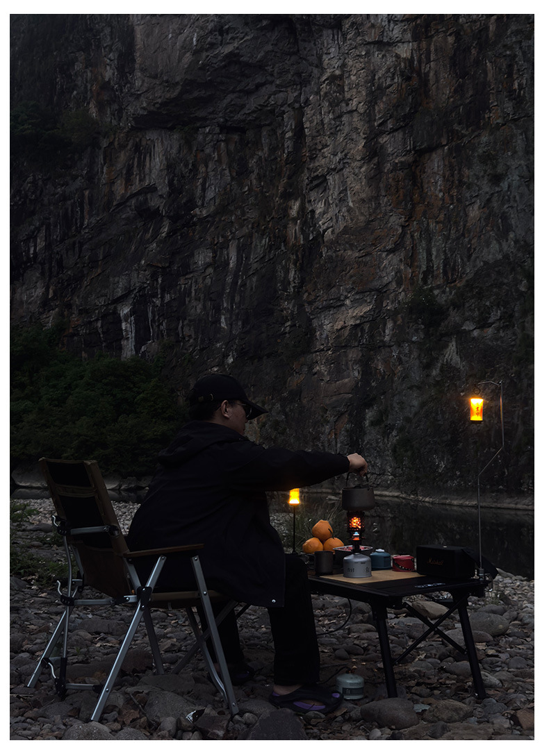 户外5单元对折IGT升降战术桌露营桌茶桌战术轻量铝合金折叠椅详情16