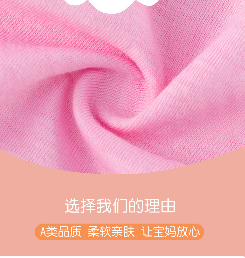 韩版儿童纯棉三角内裤中大小女宝宝面包裤棉卡通盒装短裤工厂直销详情4