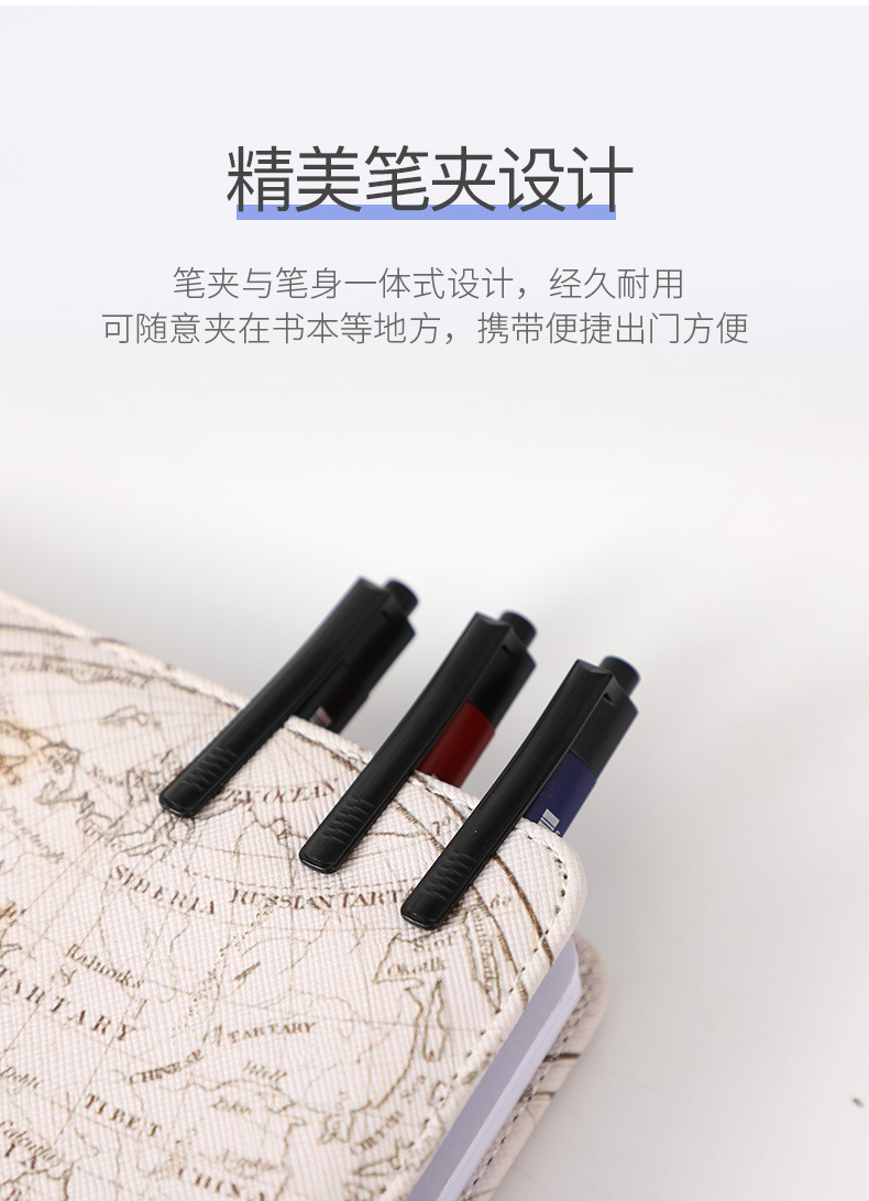 Tianfeng Oil Pen 508 Triangular Office 0.7MM oil pen, red, blue and black three-color bucket, smooth writing pic 10