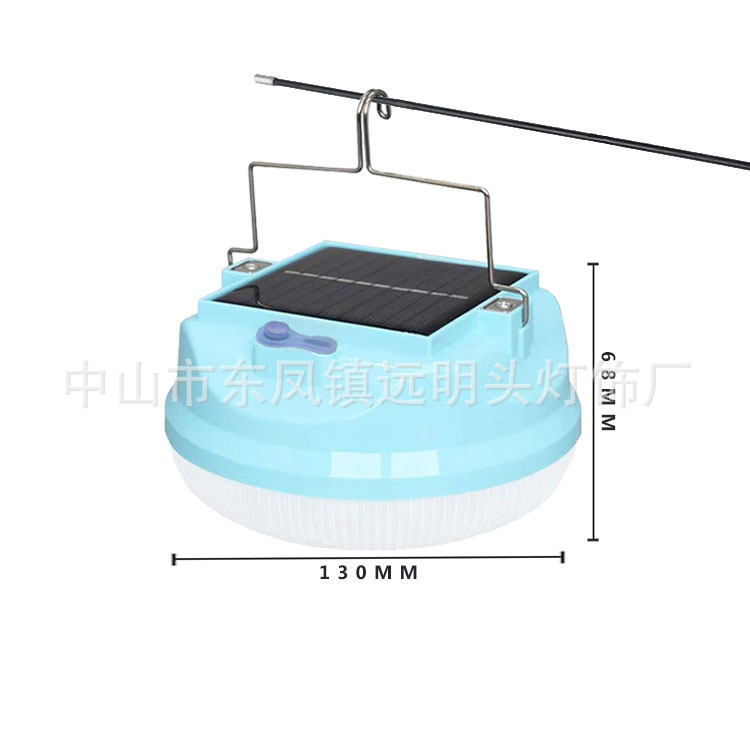 LED solar charging bulb, outdoor night market, camping, USB household ultra-bright emergency lighting bulb pic 4