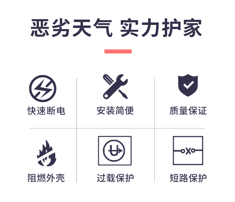 上海人民100A塑壳断路器400A三相四线塑料外壳式380V漏电开关3P详情2