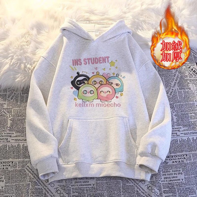 男女童卫衣长袖连帽卫衣套头动漫卡通可爱童装中大童卫衣定制LOGO详情14