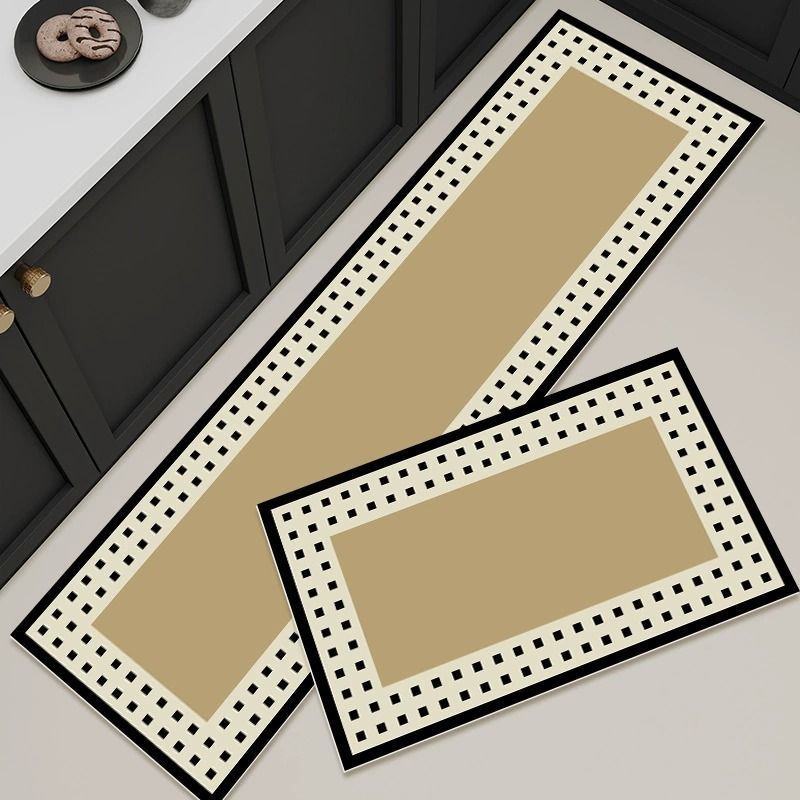 简约轻奢硅藻泥风格地垫厨房吸水防滑速干长条地毯浴室卫生间脚垫详情13