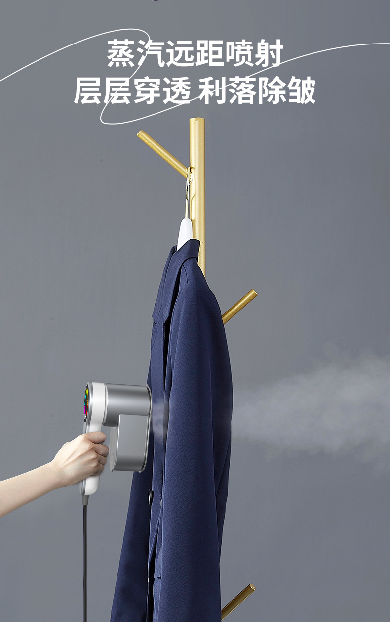 跨境无线手持式挂烫机熨衣机大功率蒸汽家用便携式熨斗旅行电熨斗详情7