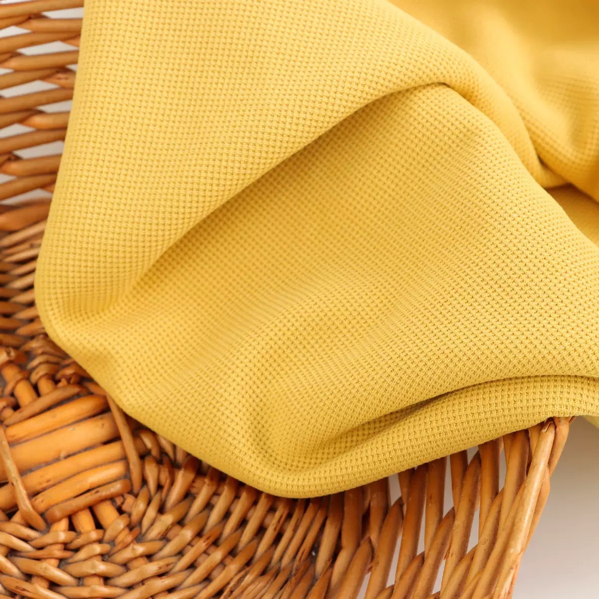 Wholesale of 200g Krosin cotton-like small checkered fabric and cool silk cotton fine waffle fabric for casual fashion pic 1