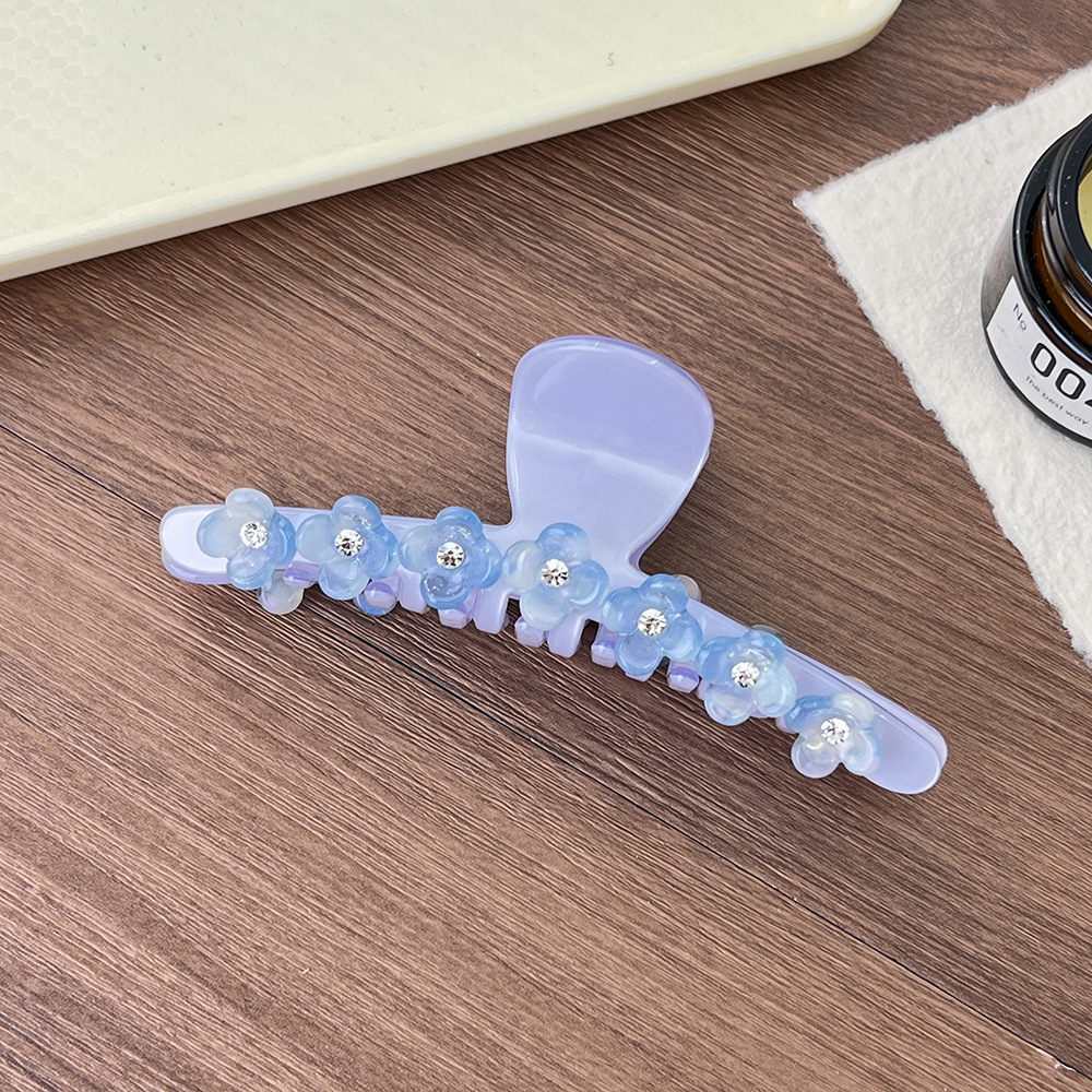 2025新款优雅气质花朵醋酸抓夹高级感鲨鱼夹头饰女后脑勺盘发发夹详情7