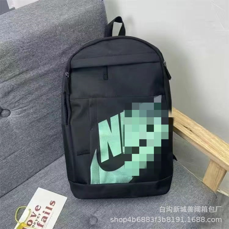 潮牌字母双肩包大容量学生书包百搭多层电脑包情侣运动双肩包半标详情3