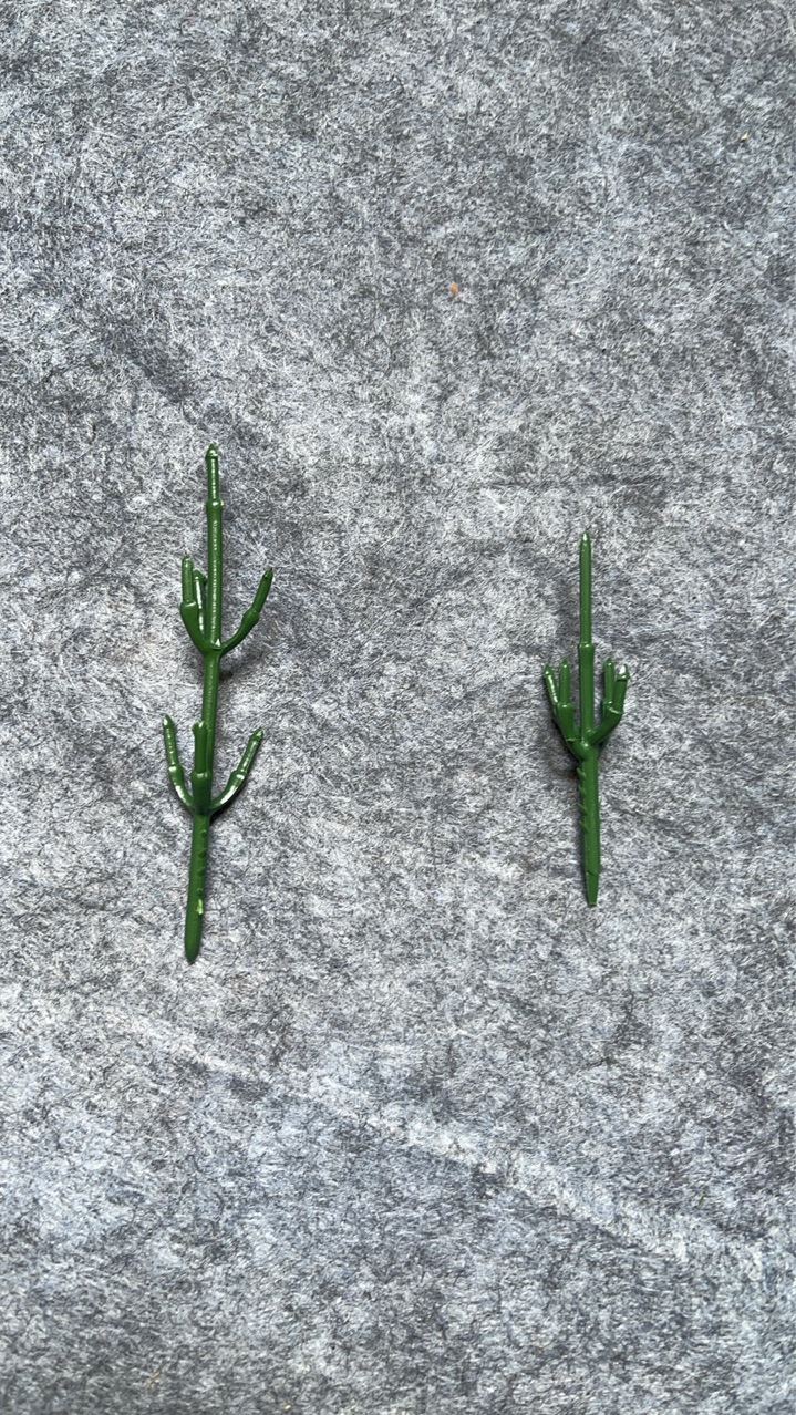 仿真花草枝杆短款小五叉枝盆栽小树枝杆盆景花枝仿真花配件批发详情2