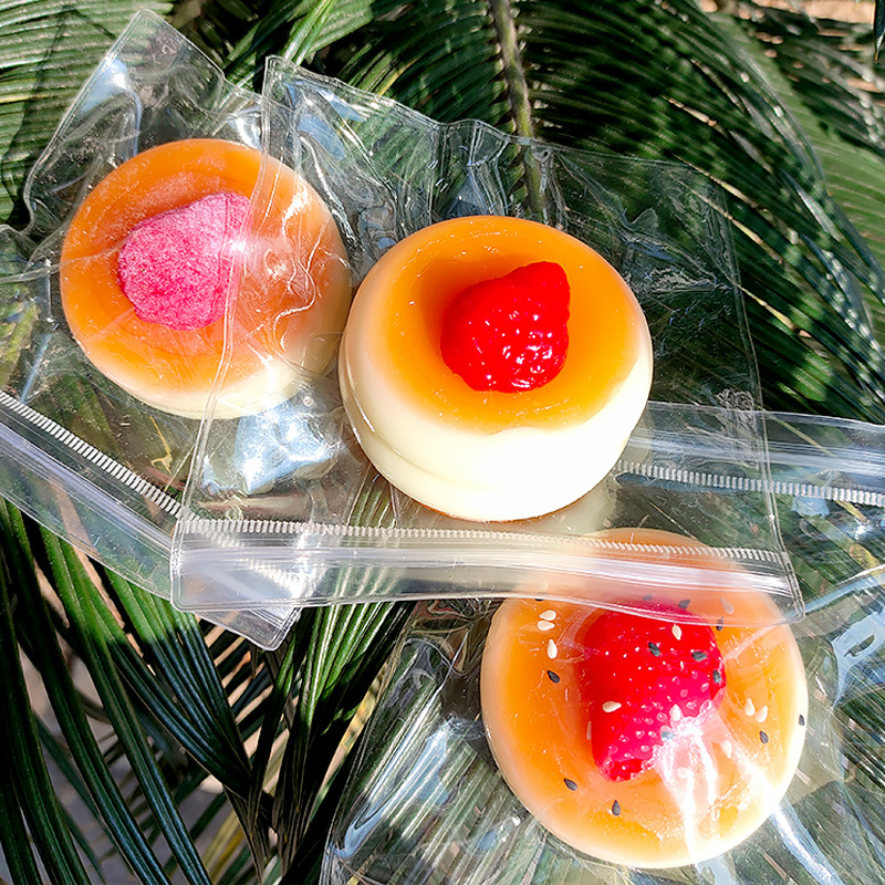 食玩仿真奶油舒芙蕾捏捏乐蛋糕网红爆款解压玩具捏捏高颜值迷你详情5