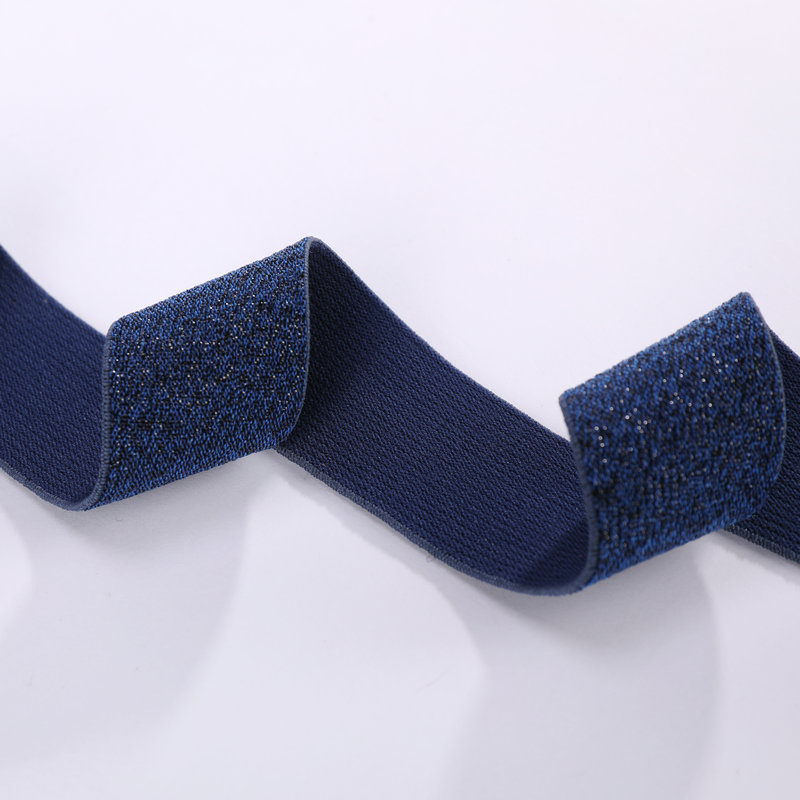 高密度金银丝松紧带金丝银丝扁宽皮筋橡筋装饰弹力松筋金色松紧厚详情13