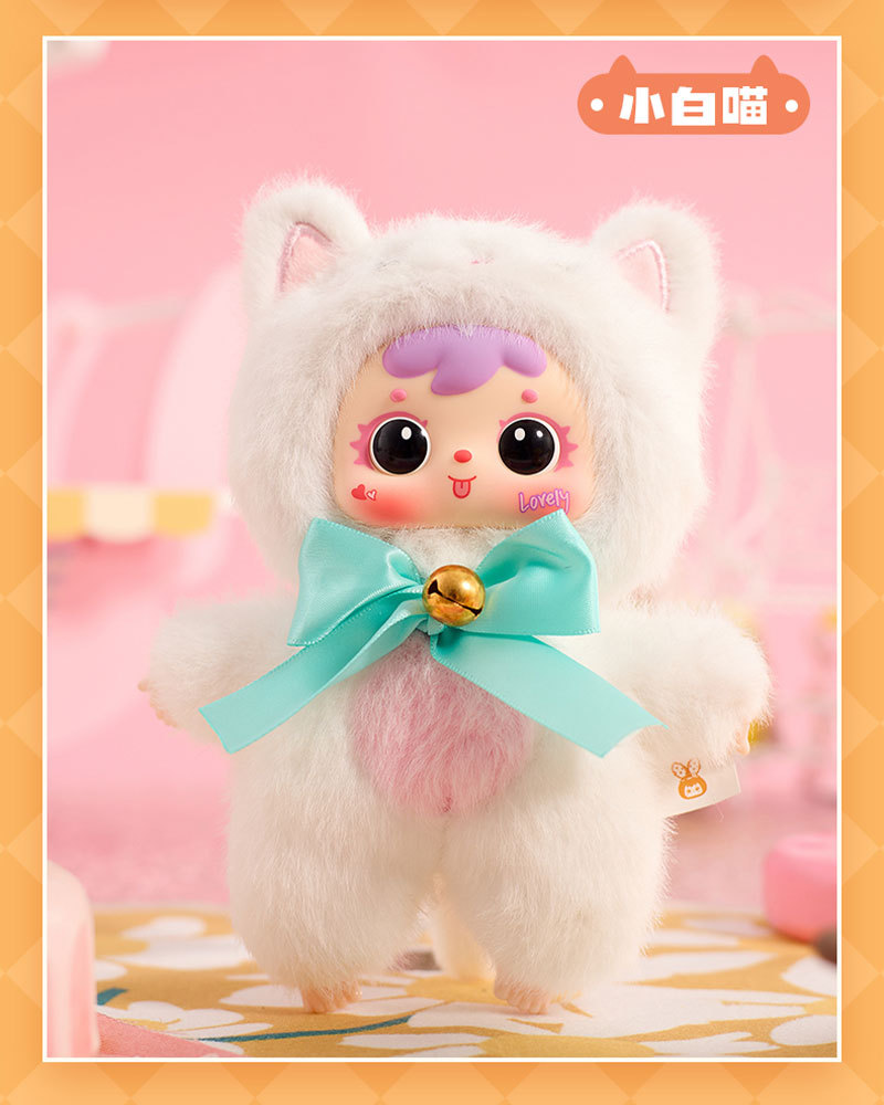 可爱毛绒系列三小毛(Samuel)猫猫小聚会盲盒女生卧室装饰包包挂件详情14