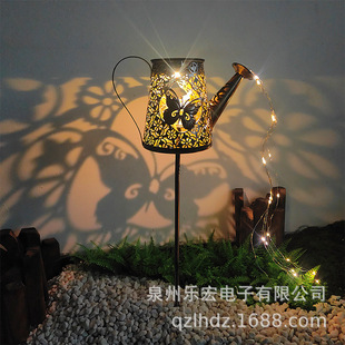Cross-border best-selling solar led European-style garden lights, outdoor landscape eagle ground insert lawn lights, and garden decorative lights pic 9