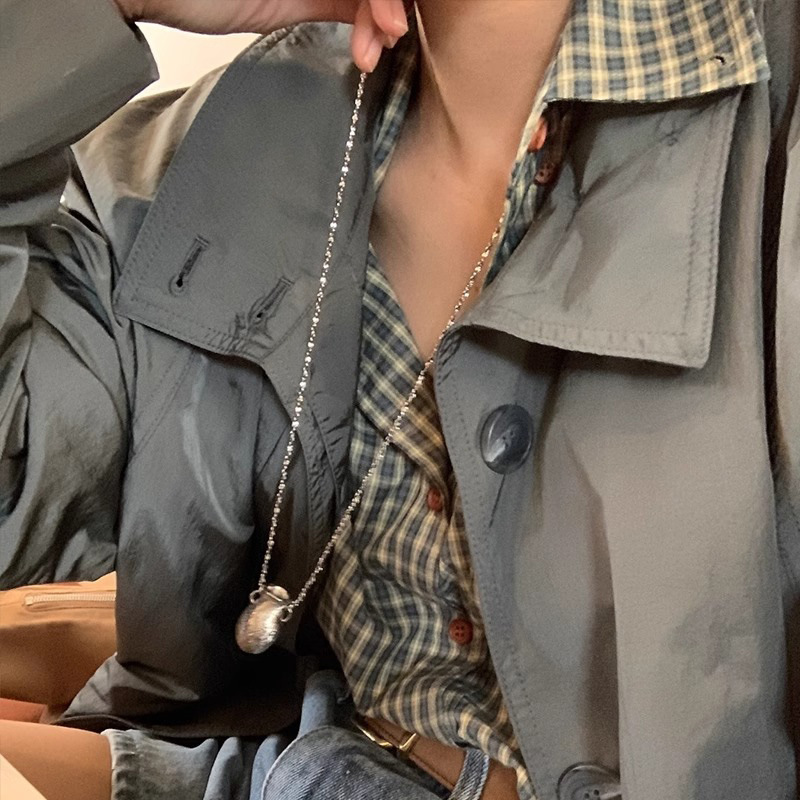 韩国新款~长款项链毛衣链轻奢小众设计高级时尚花瓶颈部配饰挂件详情4