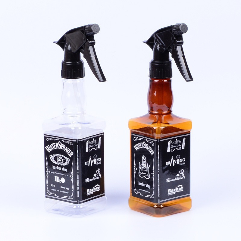 Retro oil head spray bottle, hair care spray water bottle, special spray bottle for hair salons, hair salon hairdressers, spray bottle, hair care tools pic 3