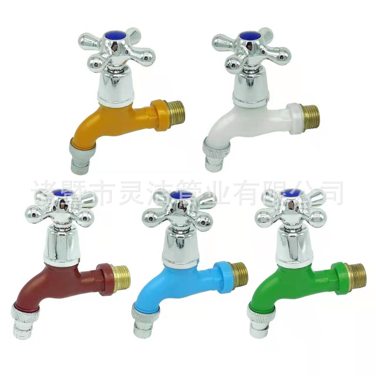 Plastic faucet, pvc faucet, 4-inch faucet, plastic faucet, PP washing machine faucet pic 21