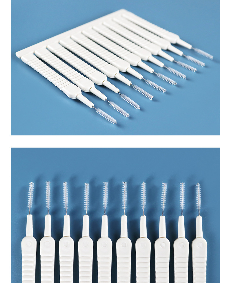 Japanese MS 2254 showerhead hole cleaning brush, bathroom household toilet showerhead gap needle cleaner pic 9