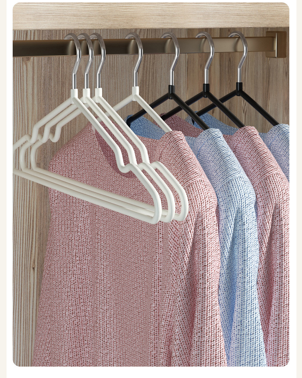 加粗防滑衣架10个多款可选详情20