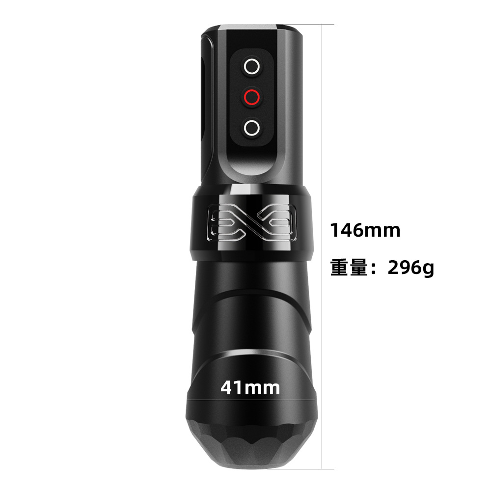 shanilak third-generation rechargeable tattoo pen with LCD display, tattoo needle motor, portable tattoo pen pic 6