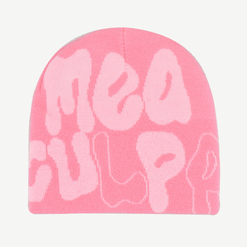 Amazon cross-border bestsellers: knitted hats for men and women, jacquard hats, popular hats from Europe and America, hip-hop hats, letter hats, AliExpress from Europe and America pic 25