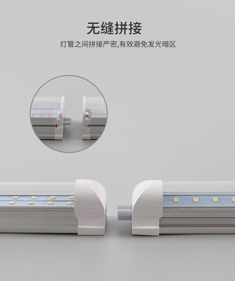 Full-spectrum cross-border flower greenhouse, household indoor succulent lamp, coloring and supplementary lighting lamp, T8LED plant lamp, growth lamp pic 11