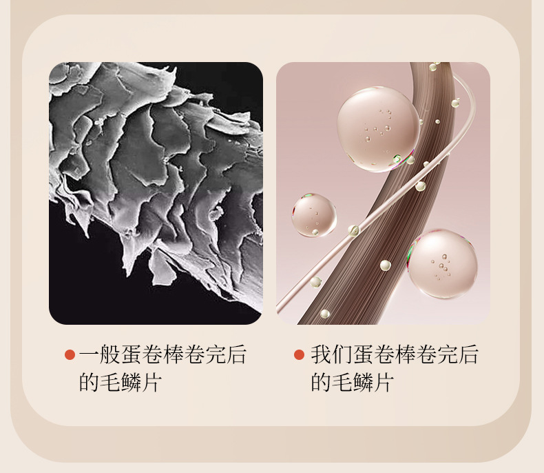 32mm蛋卷头卷发棒蛋蛋卷负离子蛋糕卷大卷短发羊毛卷水波纹卷发器详情8