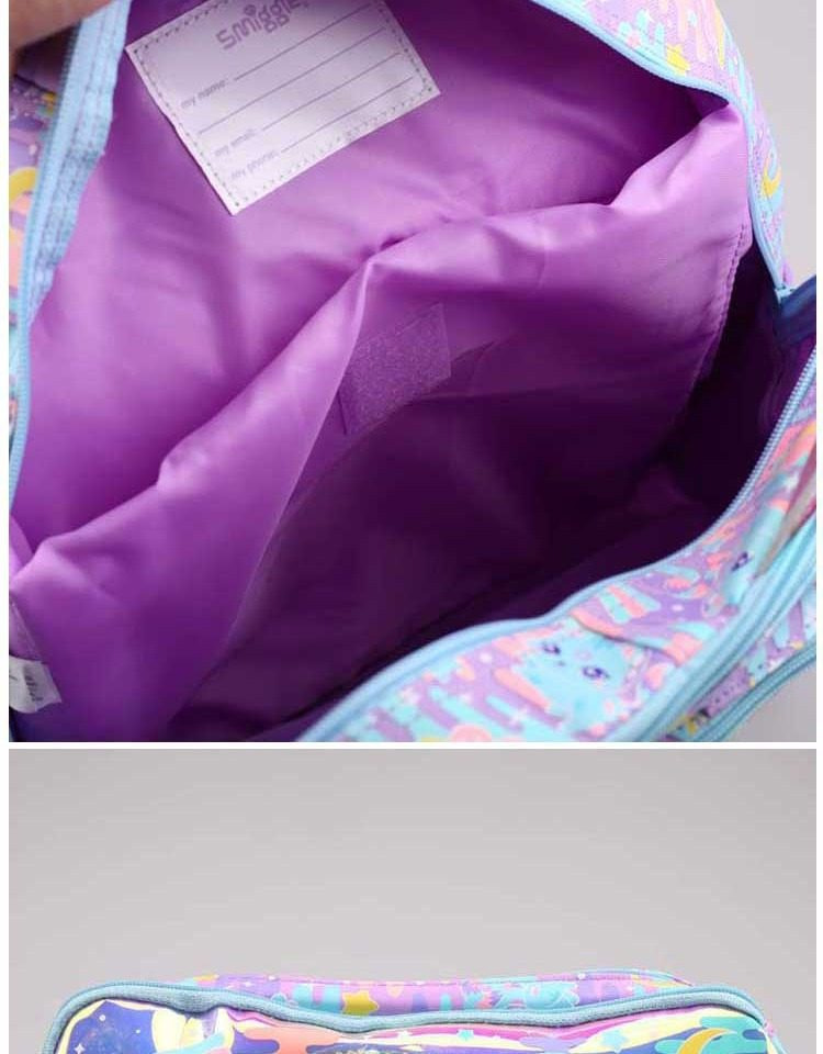 Australia smiggle mochila de la escuela cartoon mochila de gran capacidad mochila de los niños bolsa de ocio al aire libre bolsa de la pluma del estudiante pic 9
