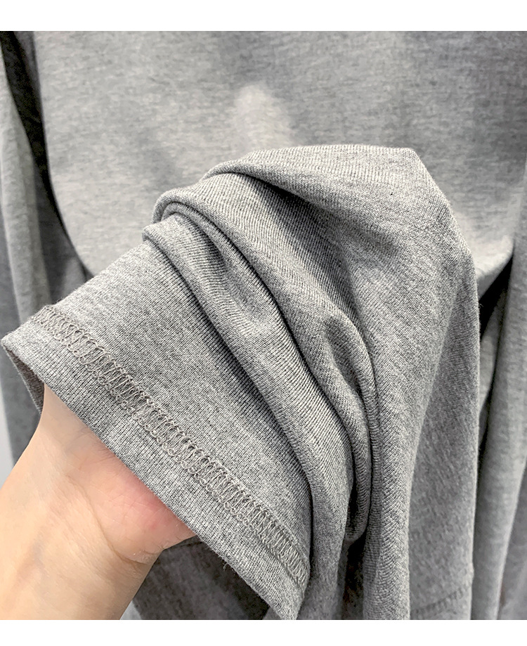 温柔风韩版灰色针织开衫女春秋季宽松休闲防晒打底衫外套长袖上衣详情17