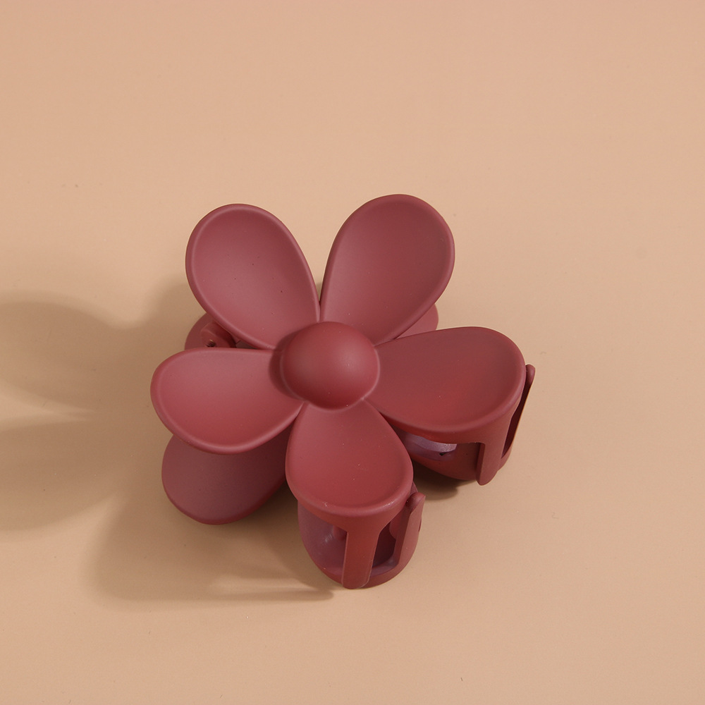 冠洋ABS发抓花朵抓夹欧美亚马逊时尚鲨鱼爪夹不易断可套装发夹详情17