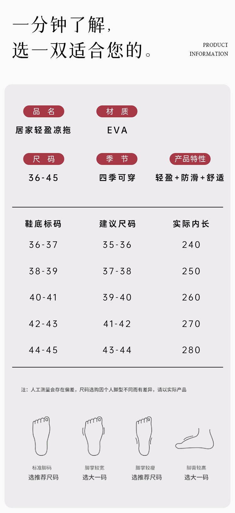 泰迪爱兰夏新款厚底防滑轻便简约印花凉拖鞋室内家居情侣耐磨浴详情16