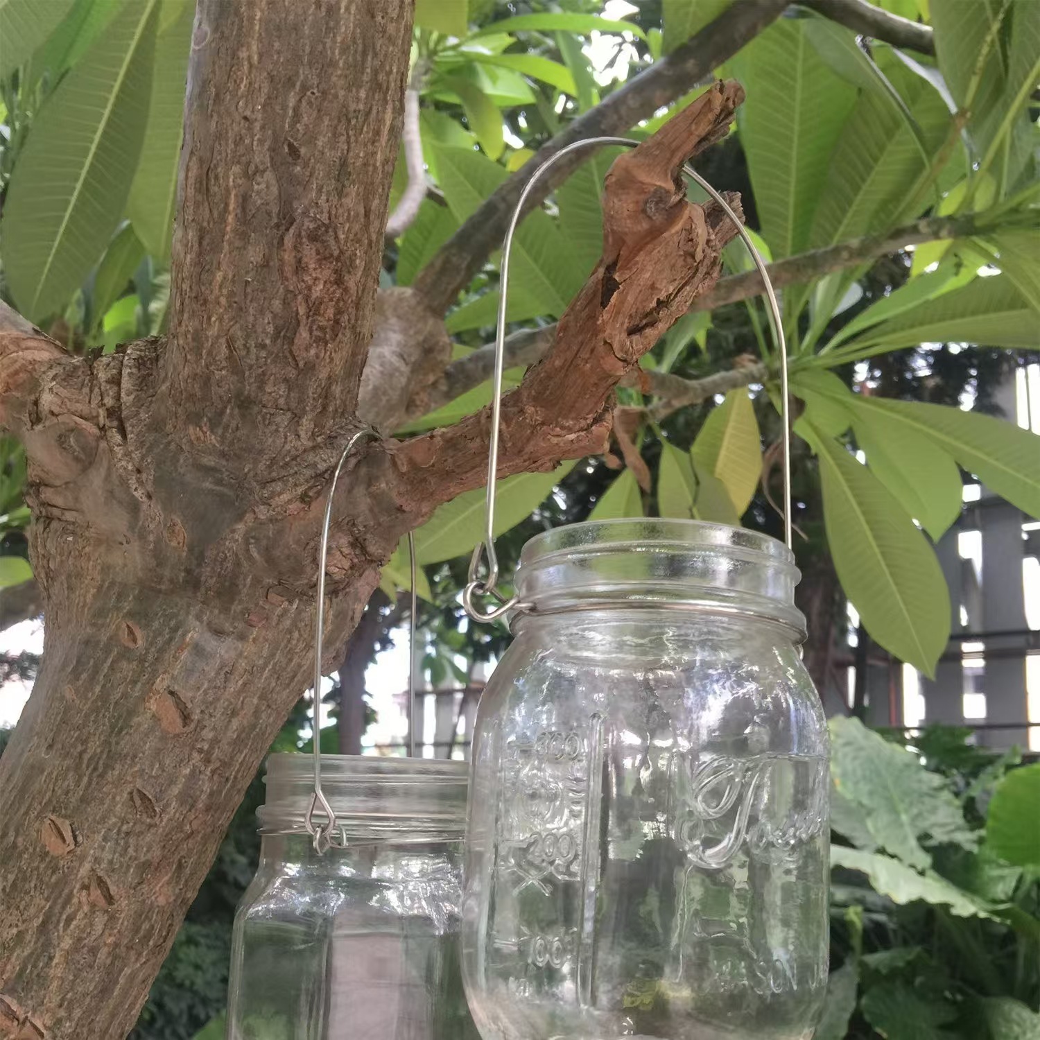 亚马逊不锈钢提手马口铁梅森杯通用梅森罐太阳能灯提手厂家批发详情3