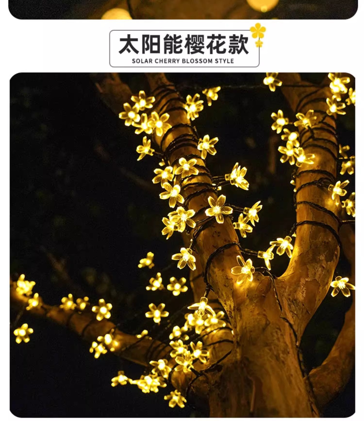 LED solar lights, outdoor bubble garden lights, string lights, waterproof garden villa decoration, star lights, string flashing light strips pic 12
