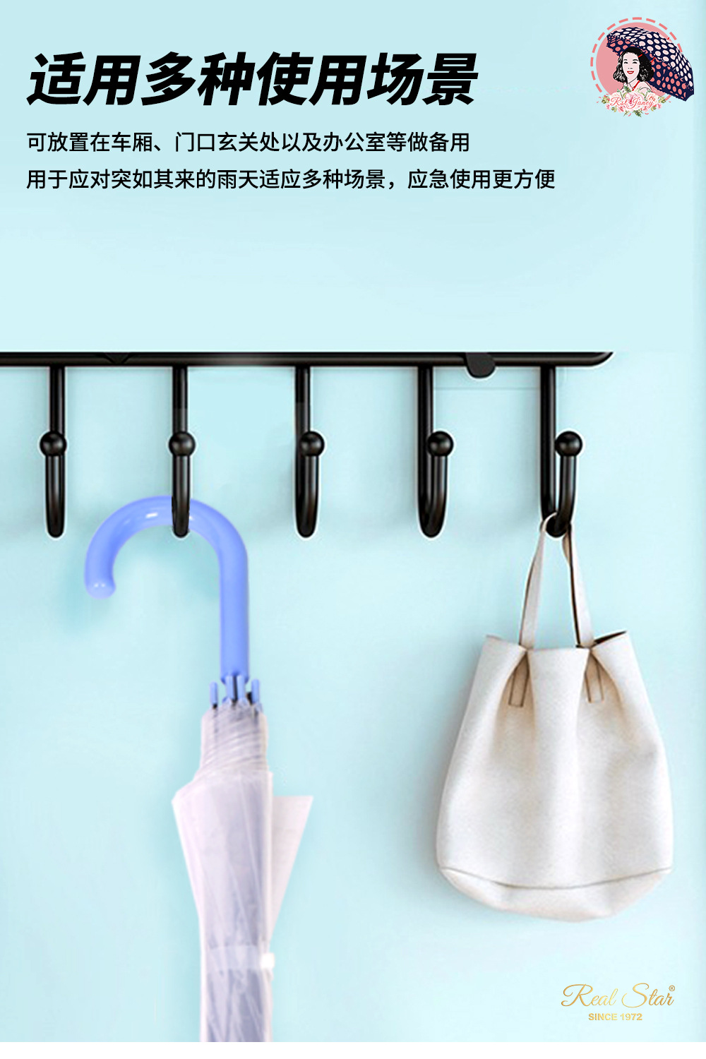 加厚塑料POE地推网红伞透明磨砂素色雨伞摆摊便宜应急雨伞送人详情12