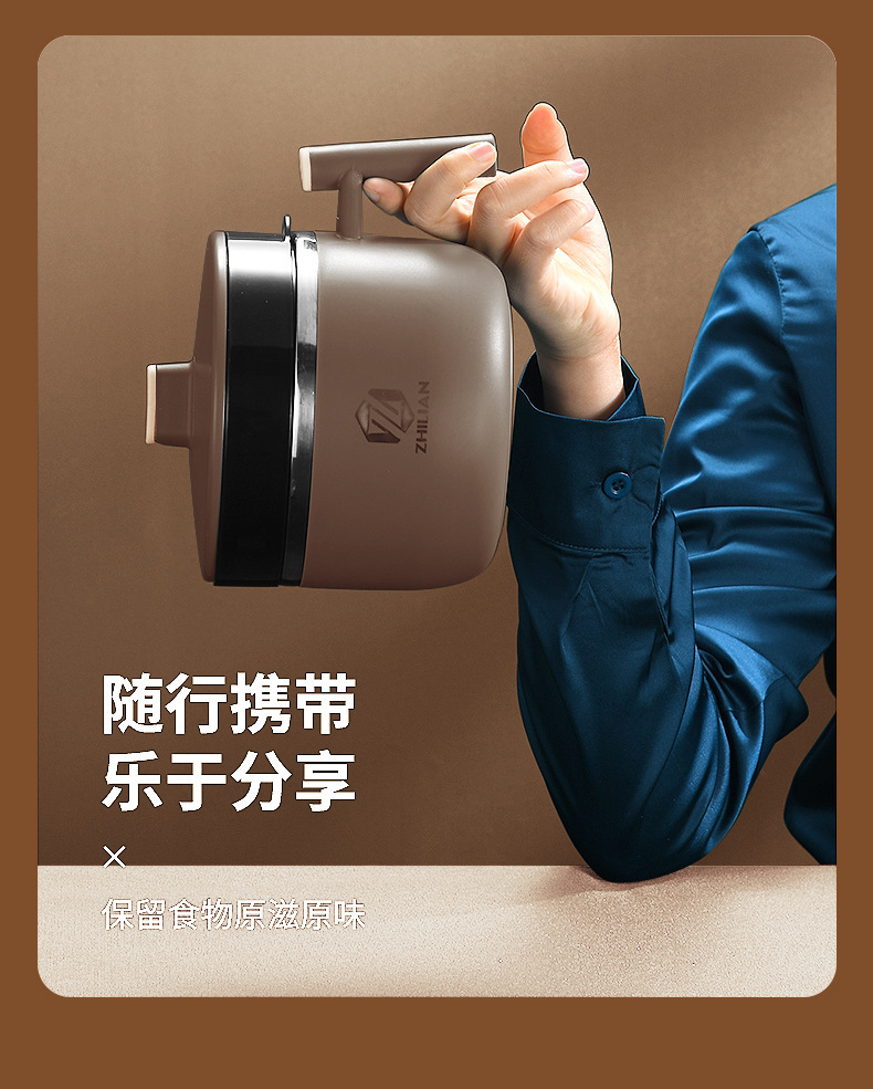 304不锈钢饭盒泡面碗双层饭碗带盖带格学生便当盒便携宿舍饭盒详情9