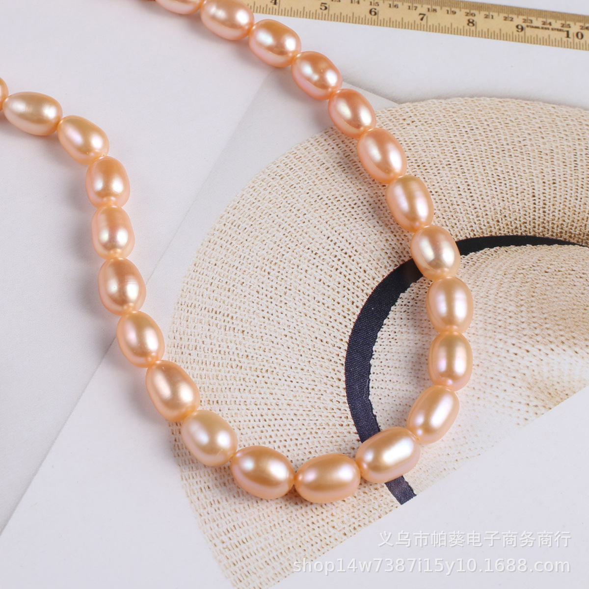 Natural freshwater pearl rice beads DIY jewelry accessories factory bulk wholesale pic 6