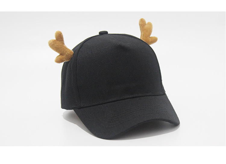 Customized printed baseball caps, logo embroidered glossy hard-top baseball caps, five-piece customized dragon antler baseball caps pic 9