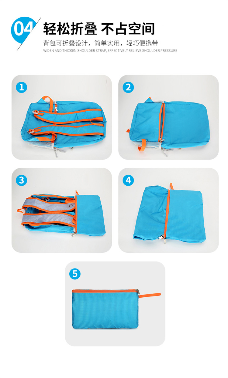 【PLUS Exclusive 】 New backpacks: Foldable backpacks, portable and breathable hiking bags, waterproof and wear-resistant mountain climbing bags pic 9