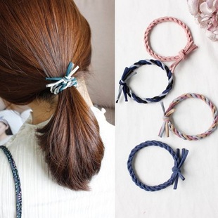 Two-yuan store general merchandise with free shipping, 1-2 yuan small items, Korean version basic high-elasticity thick hair band headwear factory direct sales pic 10