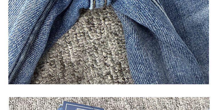 PL blue jeans for men and women, high-waisted loose, casual, versatile, wide-leg trousers with patch pockets, European and American style 2026 new style pic 15