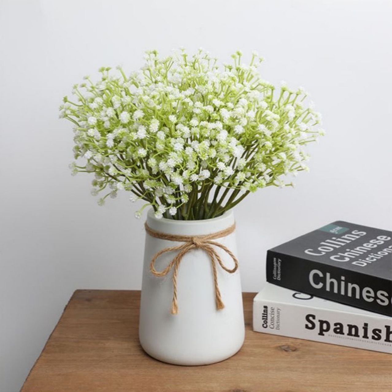 厂家批发仿真小清新满天星仿真花路引拍照道具摆件婚礼婚庆装饰品详情4