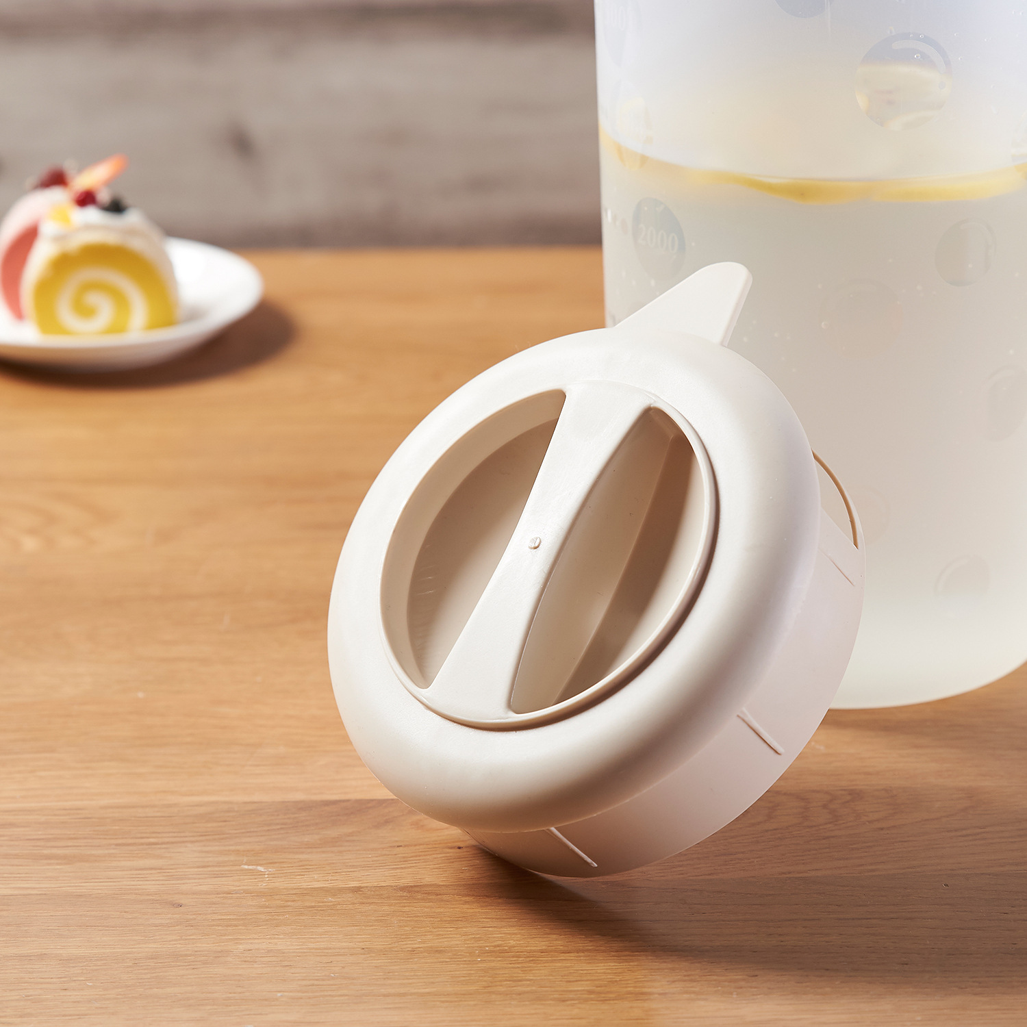 冷水壶家用耐高温水杯大容量泡茶高颜值塑料壶创意一壶四杯茶具详情5
