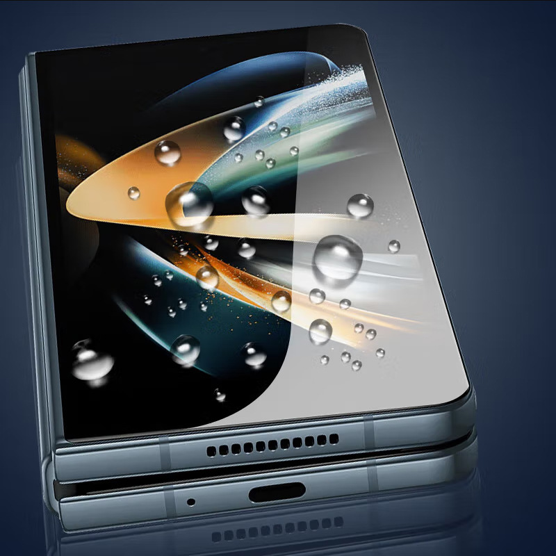 Suitable for Samsung zflip7 water gel film, fold7 anti-peeping phone film, soft film, foldable screen and flip6 screen film pic 7