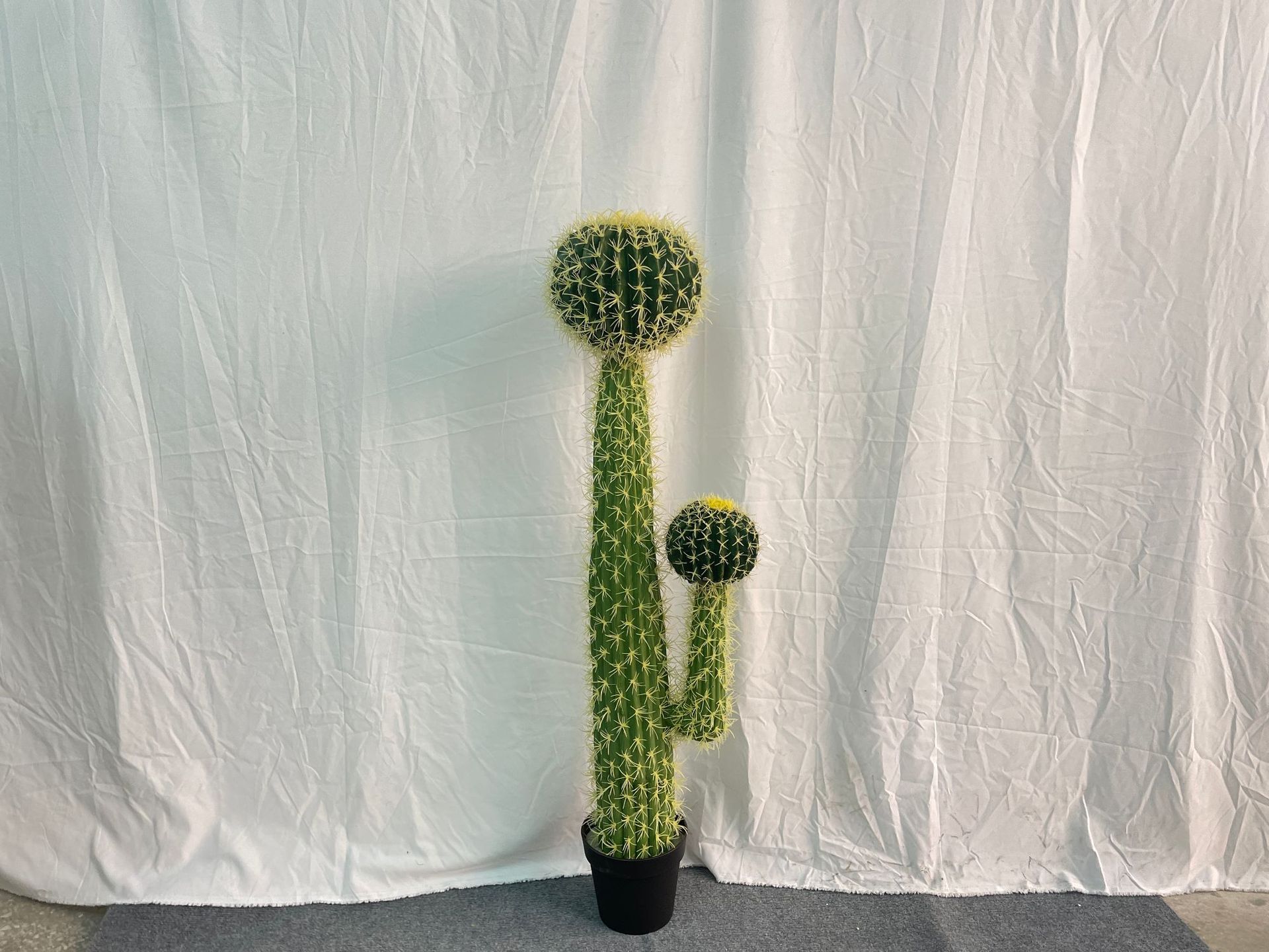 Fuente de suministro transfronterizo de fábrica de alta simulación cactus failing man columna resistente a la caída libre de mantenimiento decoración interior y exterior pic 7