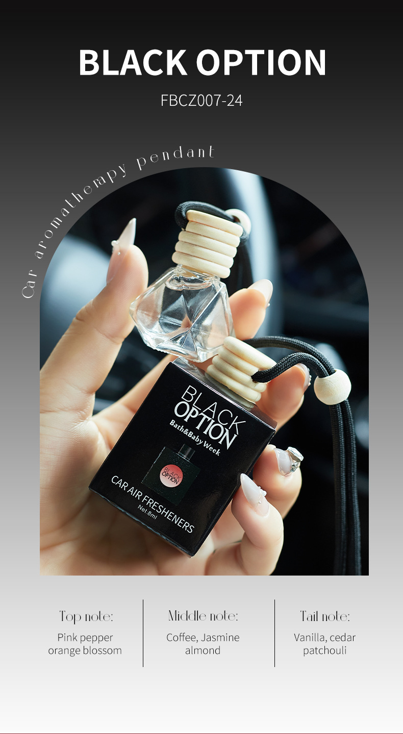 【 Exclusive for Foreign Trade 】 Wholesale of long-lasting, lightweight essential oil and high-end car hanging accessories for car aromatherapy pic 14