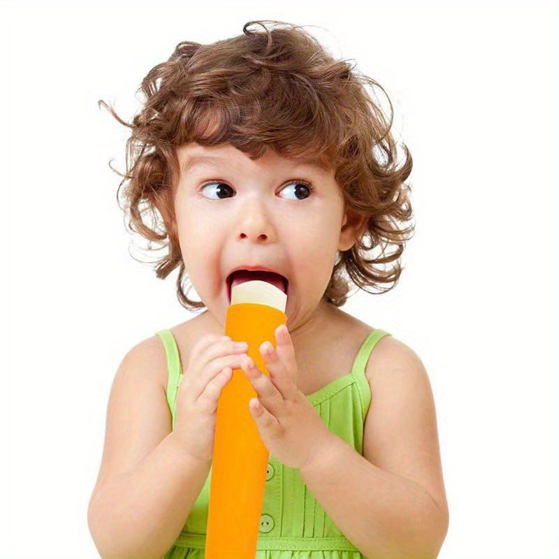 Accesorios para bebés y niños palitos de puré de frutas molde de silicona para paletas de hielo DIY molde para hornear simple creativo molde para paletas de hielo pic 9