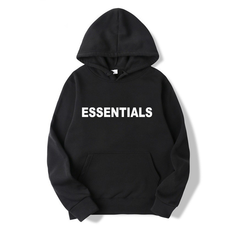 跨境essential复线潮牌新品情侣连帽卫衣情侣运动卫衣一件代发详情23