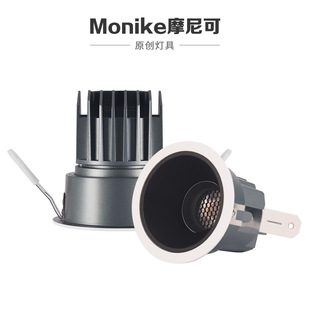 跨境简约led餐厅床头室内壁灯铁艺卧室玻璃氛围感设计师中山灯具详情7