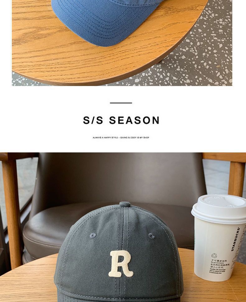 Summer cap for girls, universal baseball cap, big head circumference to show face, trendy and versatile small baseball cap, Korean-style sun hat for students pic 14